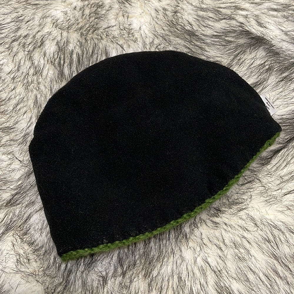 Handmade In Nepal Alpaca Wool Fleece Lined Hat OSFA - Picture 4 of 5